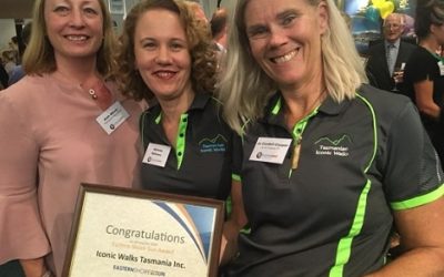 Tasmania Iconic Walks wins Business East Award