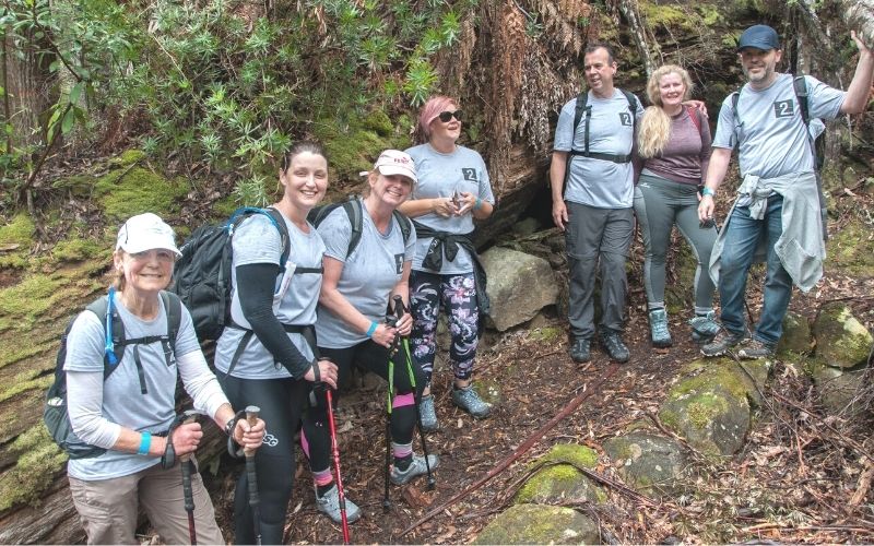 workplace team building hiking event with tasmanian iconic walks 2pm services