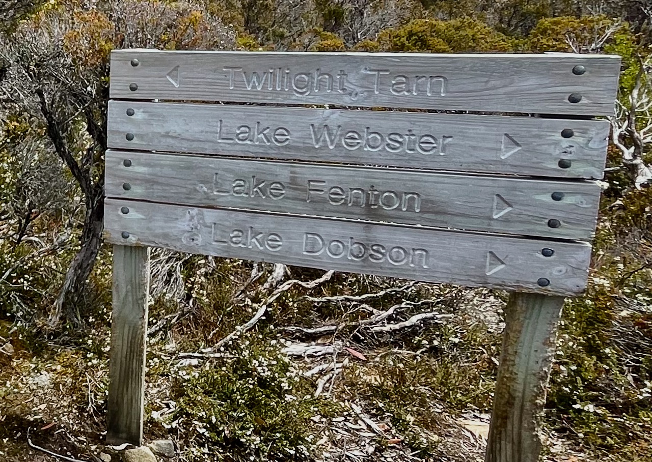 Waterfall Bay sign