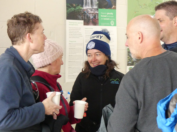 connectedness at tarn shelf hiking event with tasmanian iconic walks