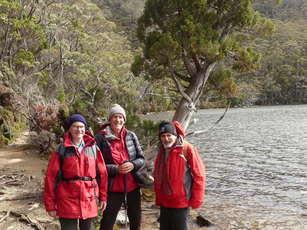 Participants taking a break during Tasmanian Iconic Walks 2019 event